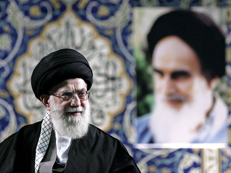 Ayatollah Ali Khamenei.