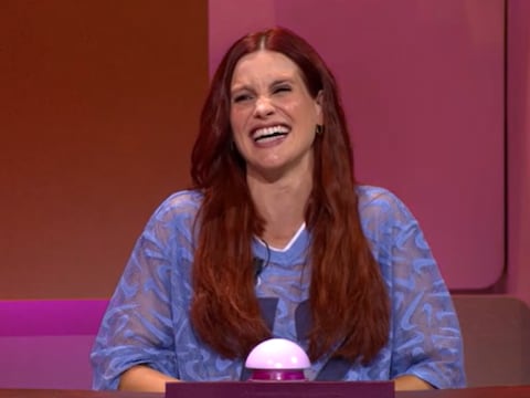 Hanne Verbruggen in 'Zeg eens euh'.