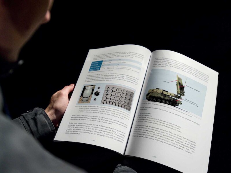 Het MH17-rapport van de Nederlandse Onderzoeksraad voor Veiligheid (OVV) met de resultaten van het onderzoek naar de oorzaak van de ramp.