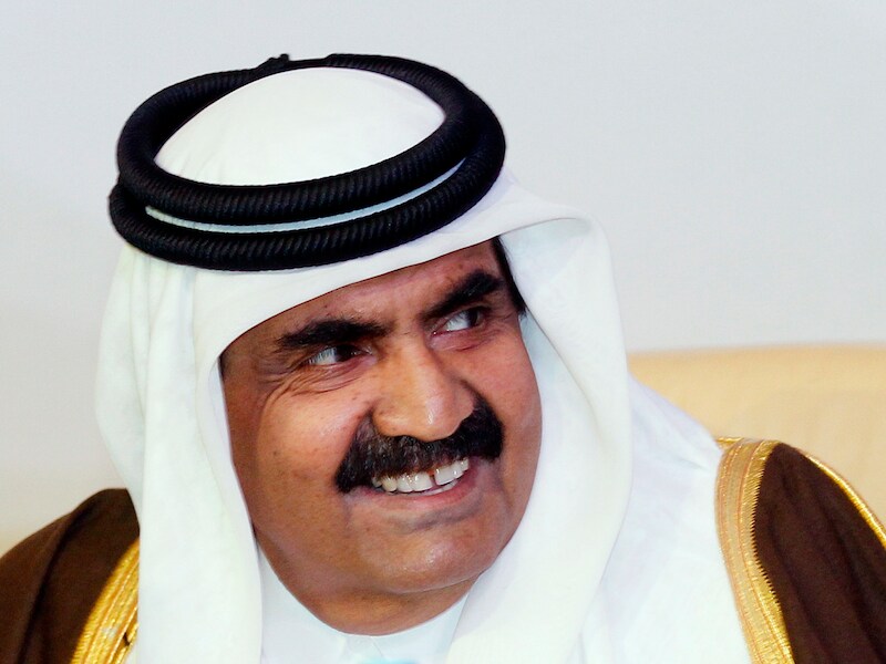 Emir Hamad bin Khalifa Al Thani wil op de eilanden paleizen bouwen voor zijn 24 kinderen en drie vrouwen.