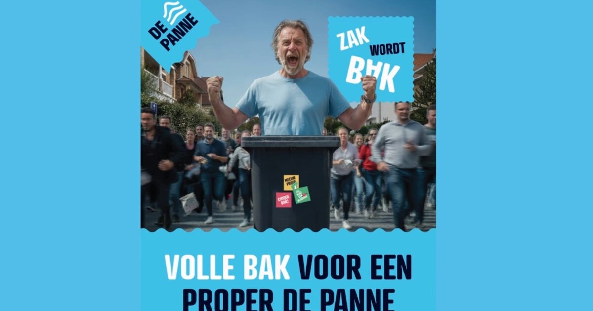 Inwoners De Panne krijgen brief om grijze afvalcontainer te bestellen ...
