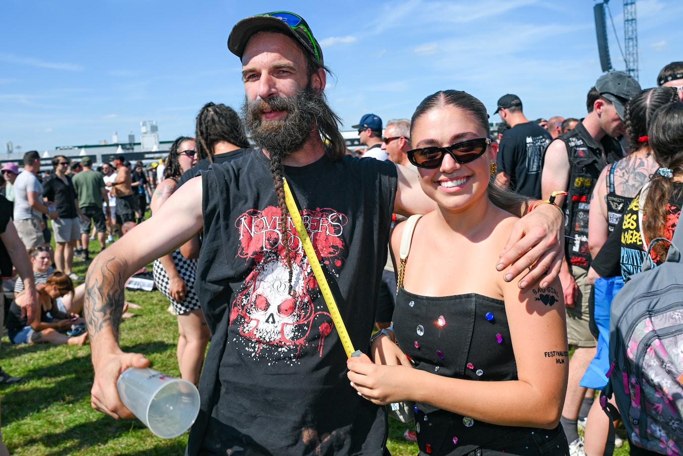 Onze festivalista Zita Wauters (21) ontdekt Graspop en onthult ook meteen  haar kleine, hilarische tattoo-geheim: “Die krijgt niemand ooit te zien” |  Foto | hln.be