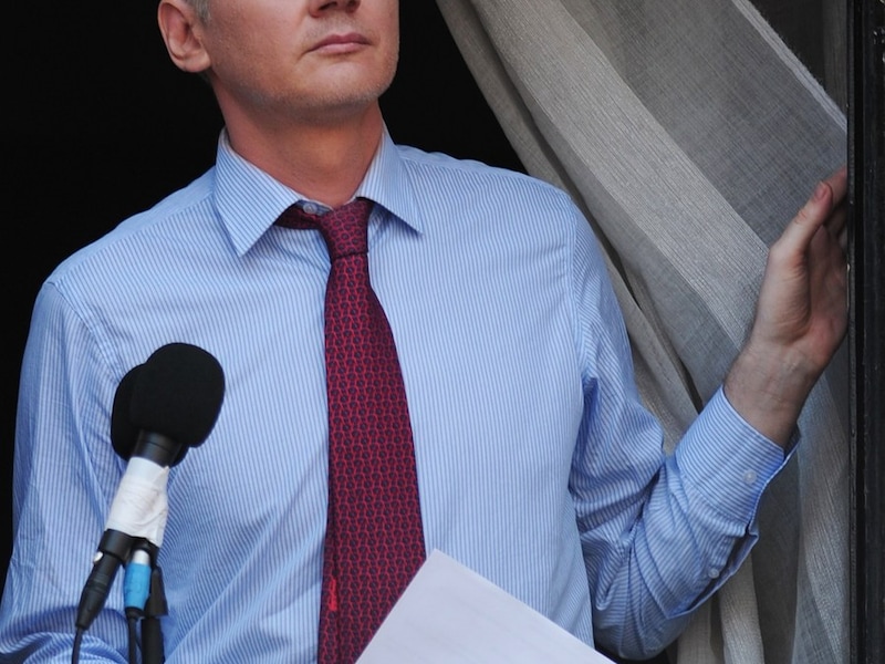 Oprichter van WikiLeaks Julian Assange.