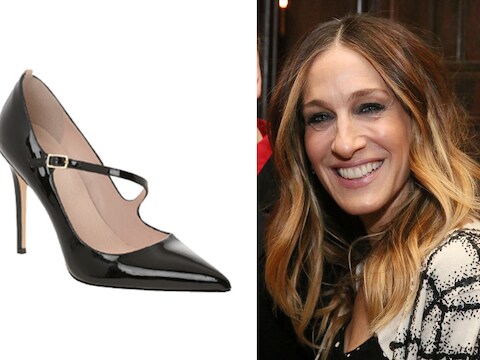 De schoen 'Diana' die Sarah Jessica Parker ontwierp.