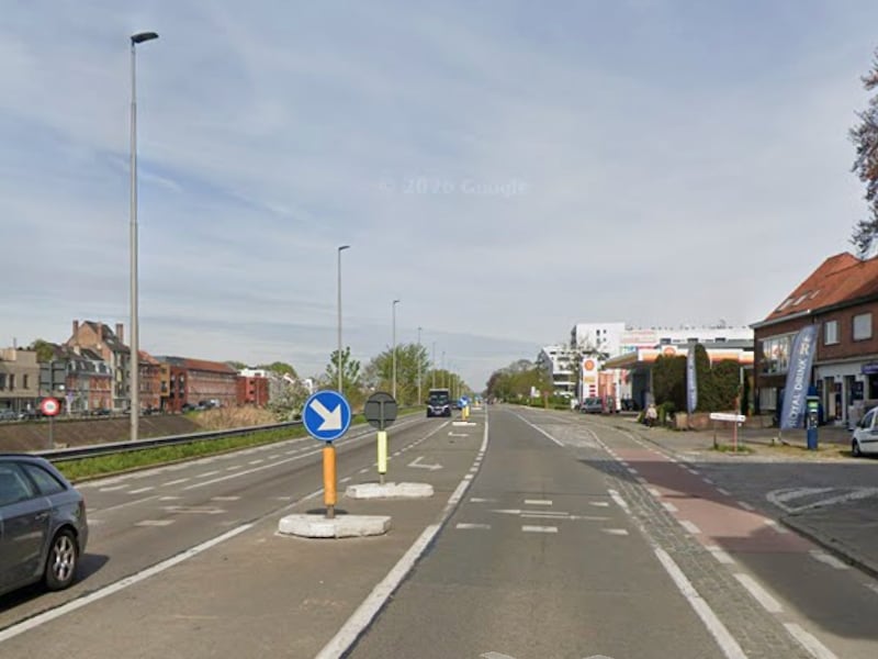 De fietsoversteenplaats aan Palinghuizen vandaag