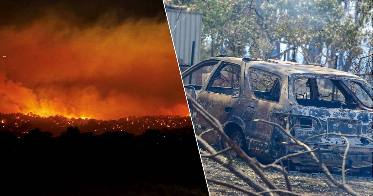 Noodtoestand in Australische deelstaat Victoria door natuurbranden, rook tot in Nieuw-Zeeland te zie