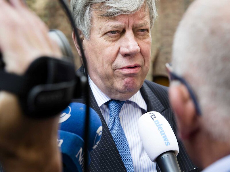 De Nederlandse minister van Veiligheid en Justitie Ivo Opstelten.