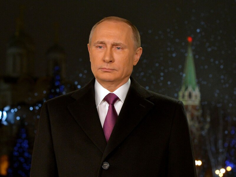De Russische president Vladimir Poetin.