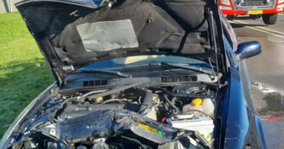 Omstander blust autobrand na ongeval Oostburg, bestuurder loopt alsnog halve marathon