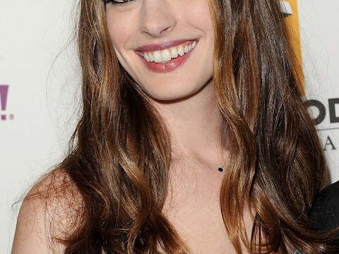 De Amerikaanse actrice Anne Hathaway