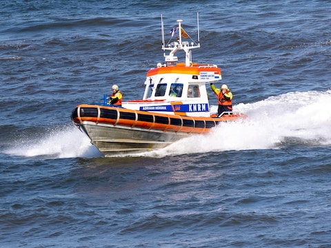 Een reddingsboot van de Nederlandse hulpdiensten (archief).