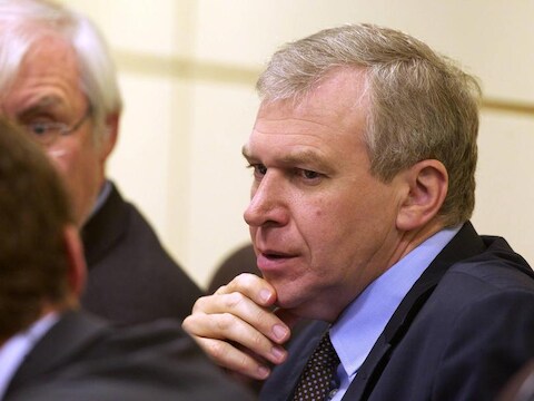 Aftredend premier Yves Leterme (CD&amp;V).