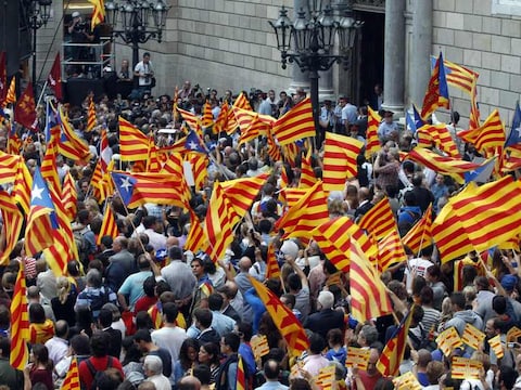De Catalanen willen zich al lange tijd afscheiden van Spanje