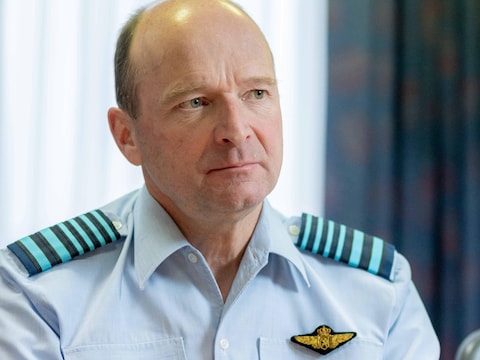 Generaal Frederik Vansina, de baas van het Belgisch leger.