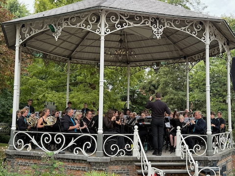 Harmonie De Kunstvrienden speelt op 5 september tijdens de Vredefeesten