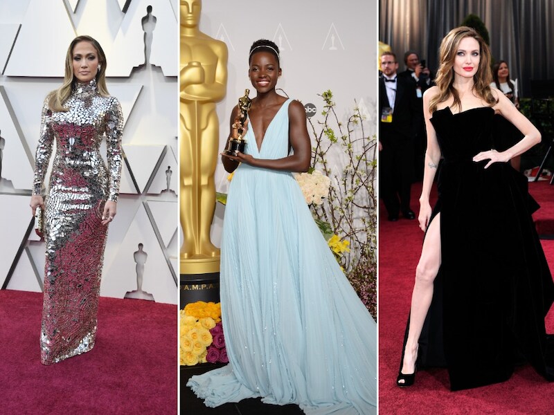 Jennifer Lopez - Lupita Nyong’o - Angelina Jolie.