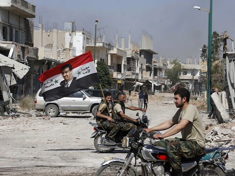 Syrische troepen loyaal aan president Assad heroverden vorige week de strategische stad Qusayr