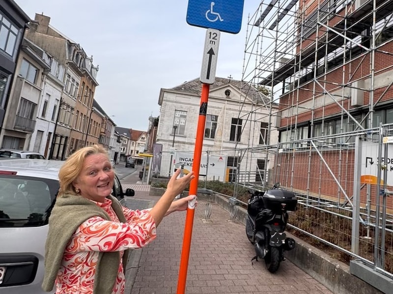 Ilse Roggeman vraagt meer respect voor parkeerplaatsen voor mensen met een beperking