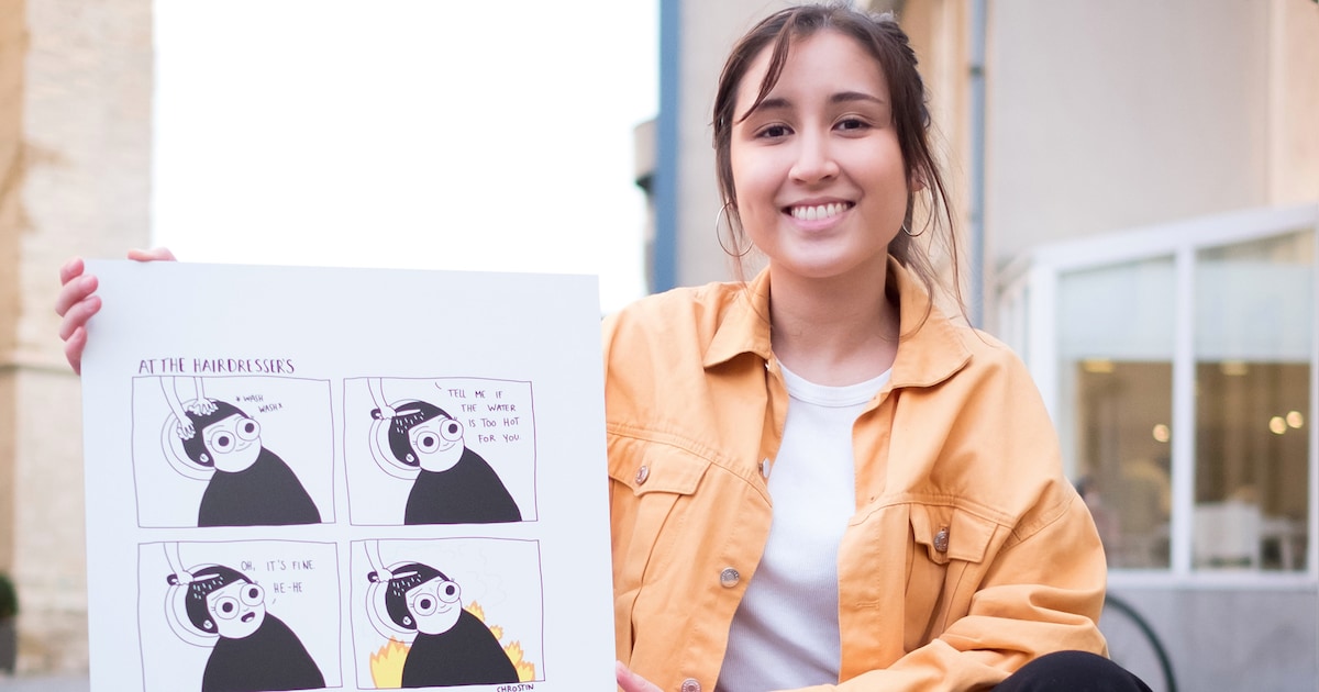 Illustratrice Chrostin te zien in ‘De Slimste Mens’ vanavond: een ...