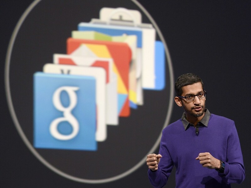 Sundar Pichai.