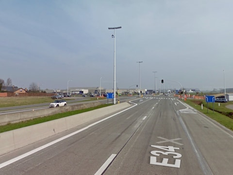 Opnieuw een hardrijder op de E34 in Assenede.
