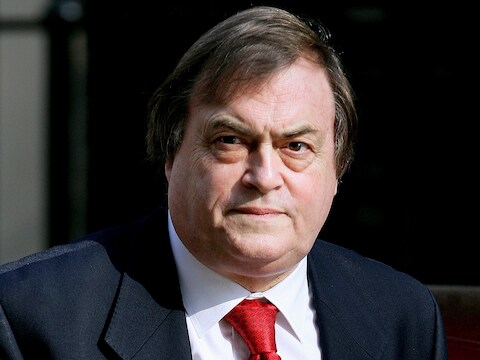 John Prescott, vicepremier onder Tony Blair toen die in 2003 besloot dat het Verenigd Koninkrijk de Amerikanen zou steunen om Irak binnen te vallen.