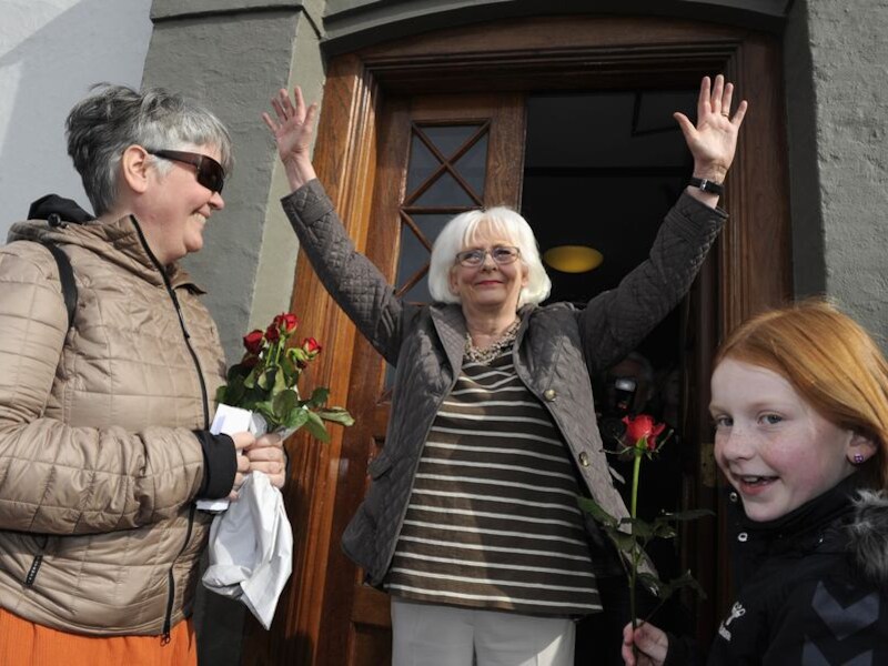 Peilingen geven een slecht resultaat aan voor Sigurdardottir.