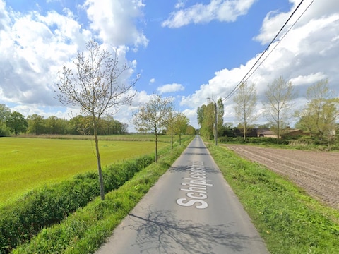 De Schipleedstraat in Ichtegem.