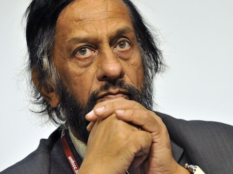 IPCC-voorzitter Rajendra Pachauri.