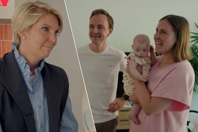 “We hebben hun leven veranderd”: Sophie Beguin pinkt traantje weg bij onthulling huis van Britt en Nils in ‘Blind gekocht’