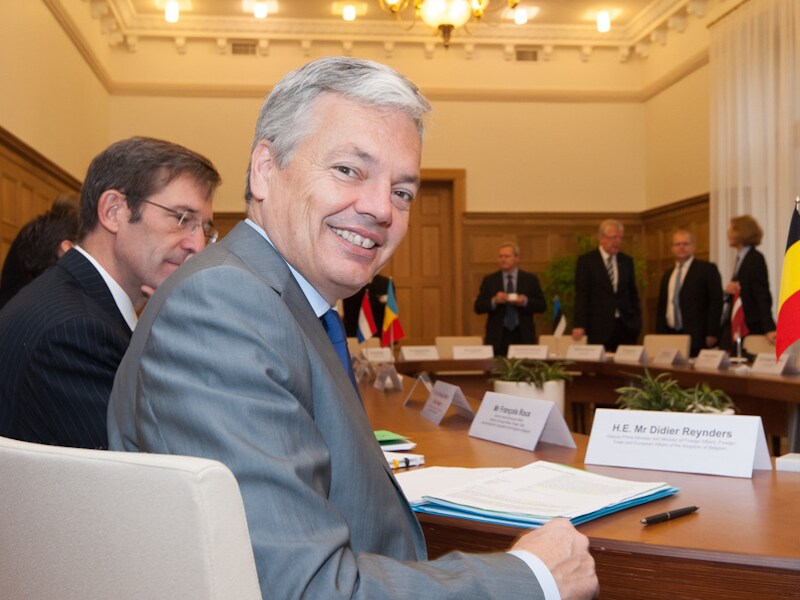 Vicepremier en minister van Buitenlandse Zaken Didier Reynders (MR).