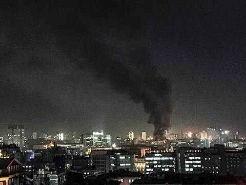 Beeld van de aanslag in Ankara in februari.