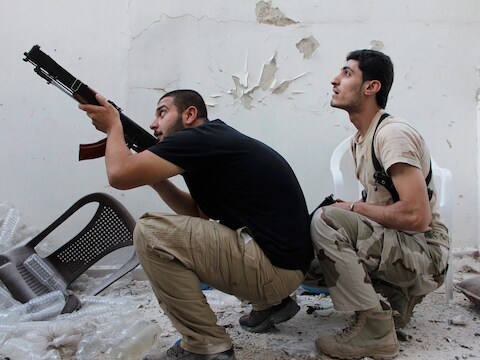 Syrische oppositiestrijders