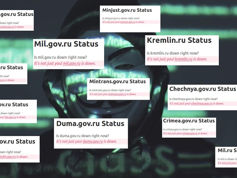 Verschillende Russische websites waren de afgelopen dagen niet of moeilijk bereikbaar na aanvallen.
