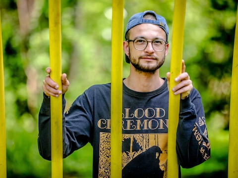 Karim Shatla zakt af naar het Prinsenhof.