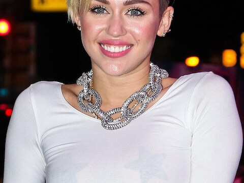 Zangeres Miley Cyrus.