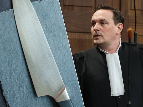 De 30-jarige man zou haar met een groot keukenmes hebben bedreigd. / Advocaat Filip De Reuse