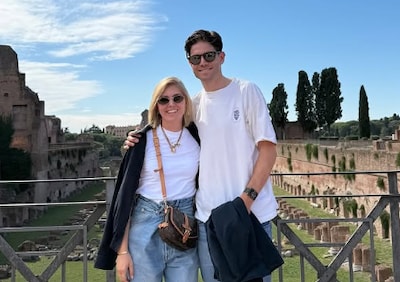 “Korte vakantie voor mama en papa”: Wout van Aert geniet samen met echtgenote Sarah van tripje naar Rome