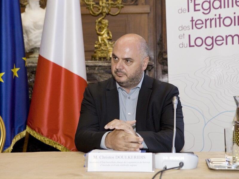 Brussels staatssecretaris voor Huisvesting Christos Doulkeridis (Ecolo).