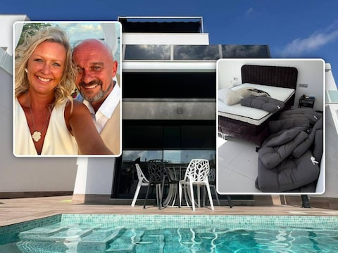 Het vakantiehuis van Ellen Vander Putten en Tom Deneef uit Geraardsbergen werd zwaar toegetakeld door Spaanse gasten.