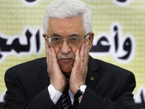 De Palestijnse president Mohammed Abbas.