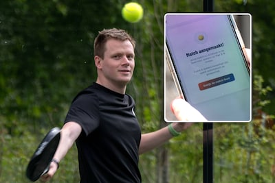 “Tinder voor padelspelers”: Romain (28) maakt gratis app om ploegmaten en tegenstanders te vinden