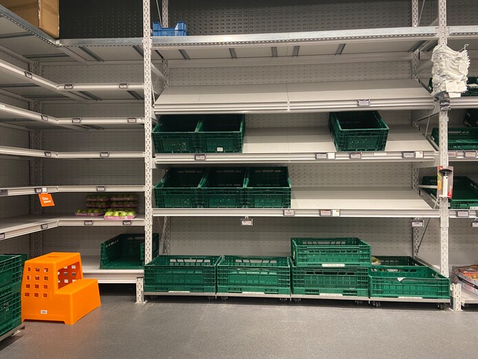 Door protest van boeren kampt ook Colruyt in Sint-Antonius Zoersel nog ...