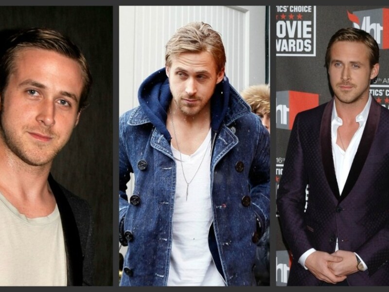 Lijken op Ryan Gosling, zo moet het wel: een klein glimlachje, verzorgd geschoren, coole kledij.