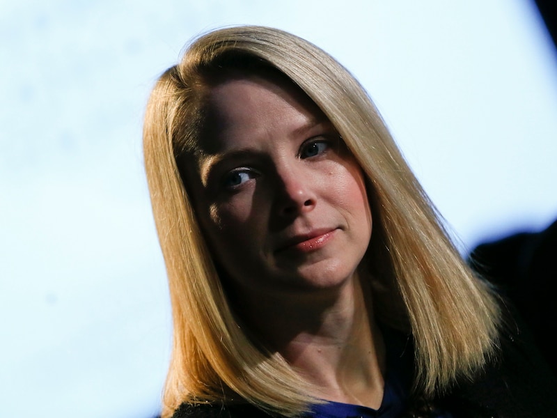 Marissa Mayer, CEO van internetbedrijf Yahoo.