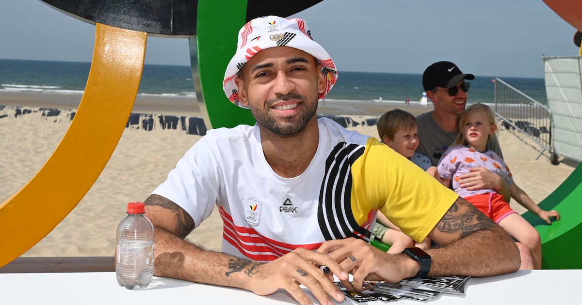 Schermer Neisser Loyola (26) bezoekt Olympisch Festival in Middelkerke