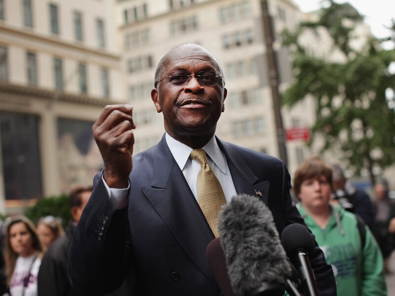 Herman Cain.