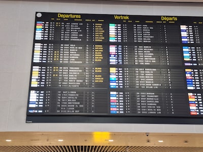 Half uur geen vliegverkeer op Zaventem door onweer: verschillende vluchten lopen vertraging op