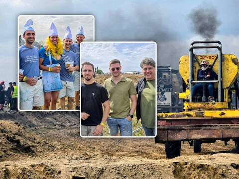 De pikdorsercross in Poeke: van een vrijgezellentrip tot een uitstap voor vader en zoon.