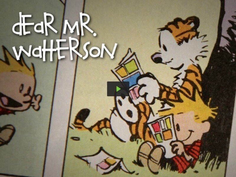 'Dear Mr. Watterson' loopt vanaf 15 november in de Amerikaanse bioscoopzalen.